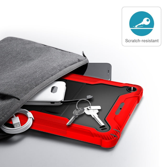 Funda protectora a prueba de golpes de silicona + PC con soporte, For iPad 10.2 2021 / 2020 / 2019, For iPad Pro 11 inch 2020, For iPad mini (2019) / mini 4, For iPad 9.7 inch (2017/2018)