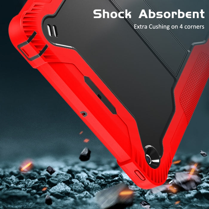 Funda protectora a prueba de golpes de silicona + PC con soporte, For iPad 10.2 2021 / 2020 / 2019, For iPad Pro 11 inch 2020, For iPad mini (2019) / mini 4, For iPad 9.7 inch (2017/2018)