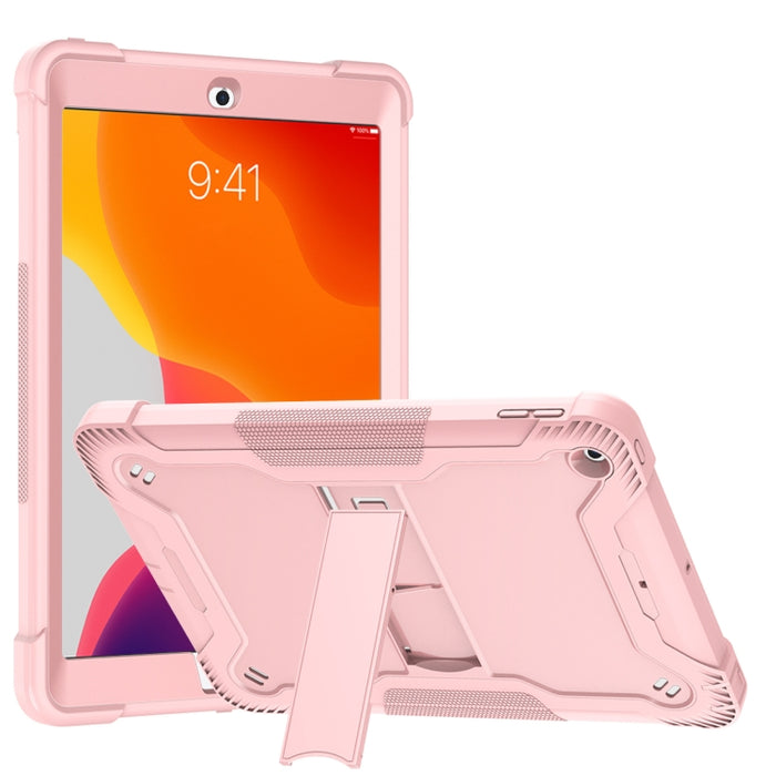 Funda protectora a prueba de golpes de silicona + PC con soporte, For iPad 10.2 2021 / 2020 / 2019, For iPad Pro 11 inch 2020, For iPad mini (2019) / mini 4, For iPad 9.7 inch (2017/2018)