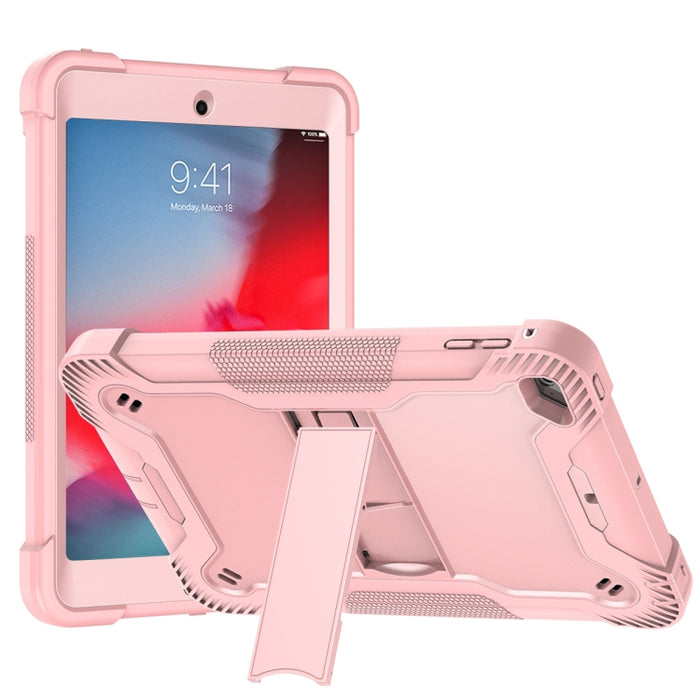 Funda protectora a prueba de golpes de silicona + PC con soporte, For iPad 10.2 2021 / 2020 / 2019, For iPad Pro 11 inch 2020, For iPad mini (2019) / mini 4, For iPad 9.7 inch (2017/2018)