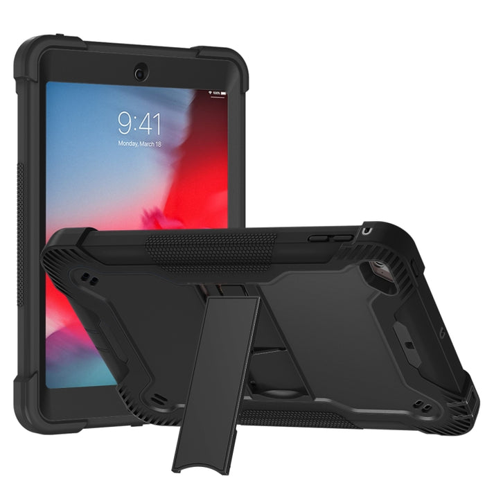 Funda protectora a prueba de golpes de silicona + PC con soporte, For iPad 10.2 2021 / 2020 / 2019, For iPad Pro 11 inch 2020, For iPad mini (2019) / mini 4, For iPad 9.7 inch (2017/2018)