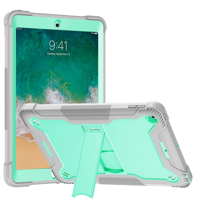 Funda protectora a prueba de golpes de silicona + PC con soporte, For iPad 10.2 2021 / 2020 / 2019, For iPad Pro 11 inch 2020, For iPad mini (2019) / mini 4, For iPad 9.7 inch (2017/2018)