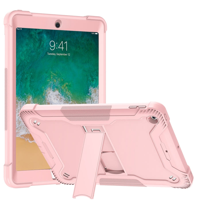 Funda protectora a prueba de golpes de silicona + PC con soporte, For iPad 10.2 2021 / 2020 / 2019, For iPad Pro 11 inch 2020, For iPad mini (2019) / mini 4, For iPad 9.7 inch (2017/2018)