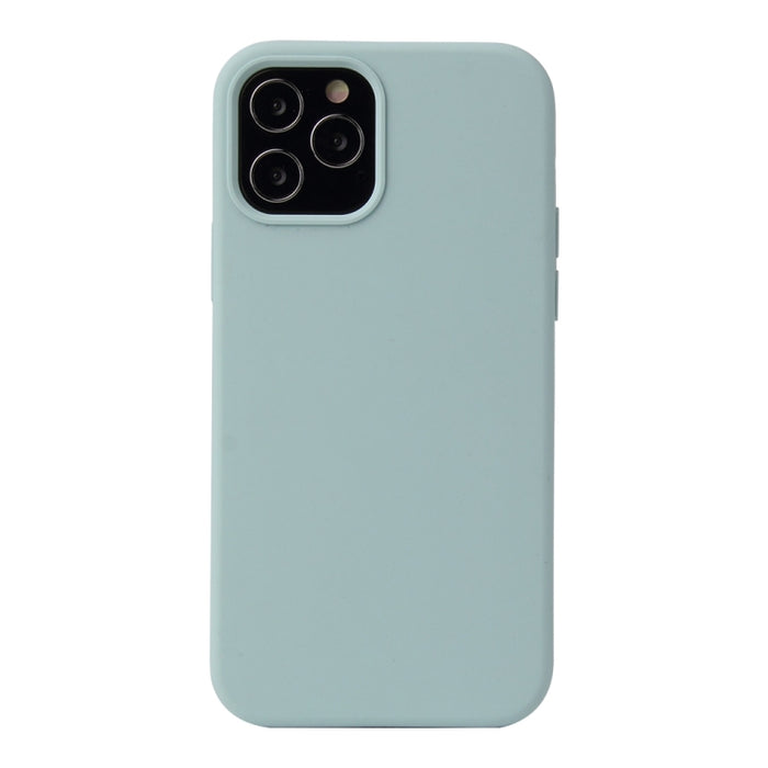 Funda protectora a prueba de golpes de silicona líquida de color sólido