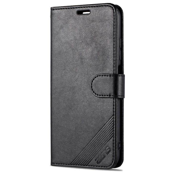 AZNS Estuche de cuero con tapa horizontal con textura de piel de oveja con soporte y ranuras para tarjetas y billetera, For Xiaomi Poco M3 Pro 5G / Redmi Note 10 5G, For Xiaomi Poco X3 GT / Redmi Note 10 Pro 5G