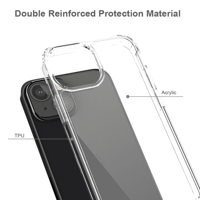 TPU a prueba de golpes a prueba de arañazos + funda protectora acrílica