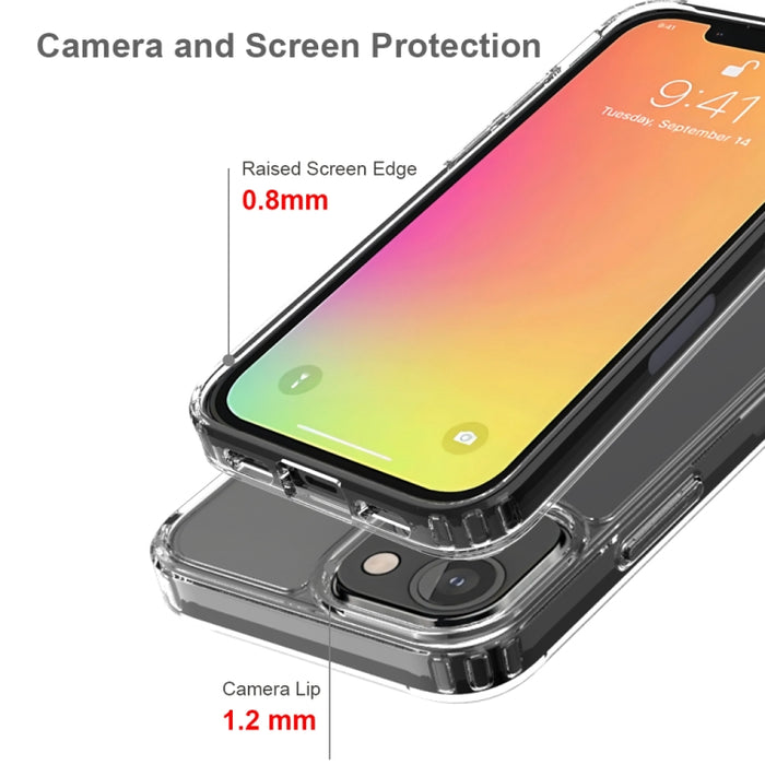 TPU a prueba de golpes a prueba de arañazos + funda protectora acrílica