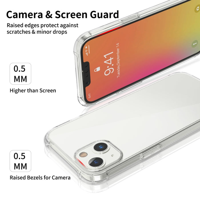 LESUDESIGN Rhino Shield Series TPU Anti-caída Funda protectora transparente para teléfono con diseño de conversión de sonido