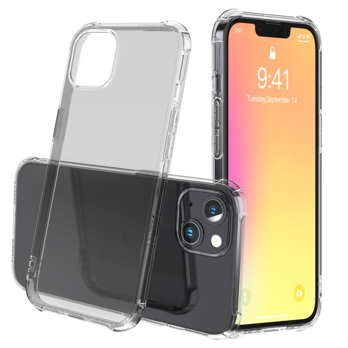 LESUDESIGN Rhino Shield Series TPU Anti-caída Funda protectora transparente para teléfono con diseño de conversión de sonido