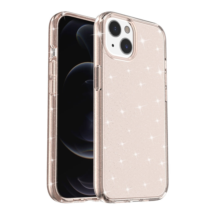Estuche protector de polvo de purpurina estilo Terminator a prueba de golpes, For iPhone 13, For iPhone 13 Pro, For iPhone 13 Pro Max, For iPhone 13 mini