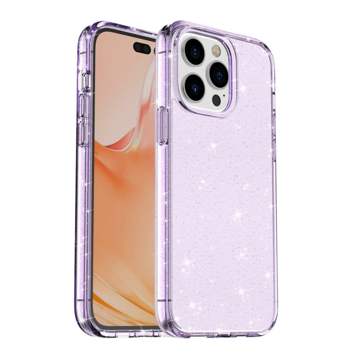 Estuche protector de polvo de purpurina estilo Terminator a prueba de golpes, For iPhone 13, For iPhone 13 Pro, For iPhone 13 Pro Max, For iPhone 13 mini