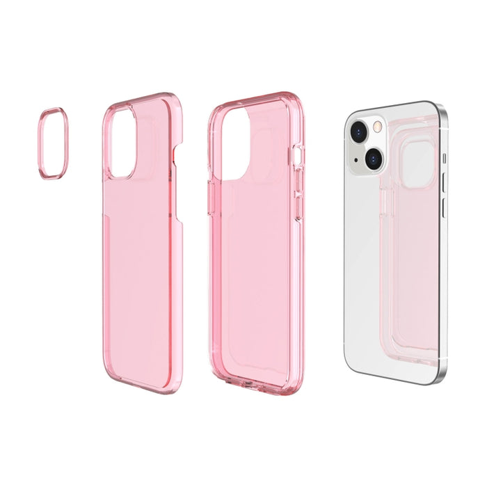 Estuche protector transparente estilo Terminator a prueba de golpes, For iPhone 13 mini, For iPhone 13, For iPhone 13 Pro, For iPhone 13 Pro Max