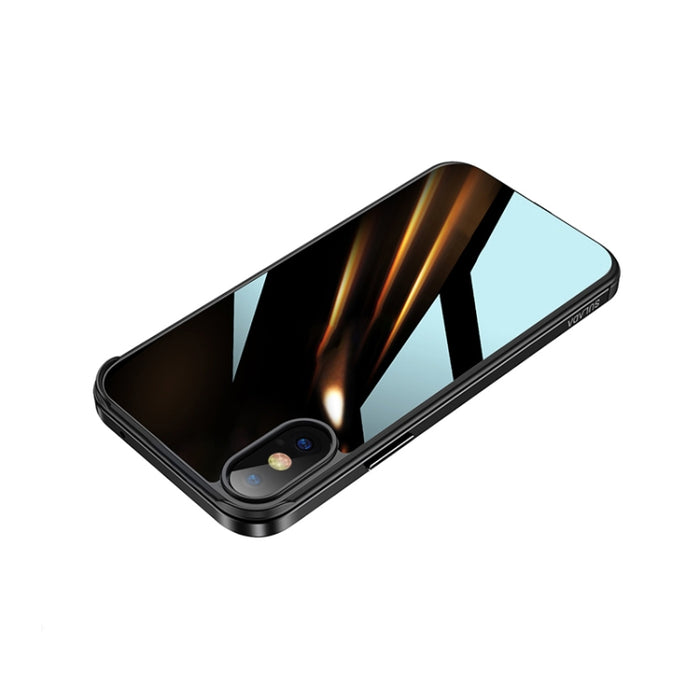 SULADA Marco de metal de aluminio de aviación a prueba de golpes + Nano Glass + Funda protectora de TPU