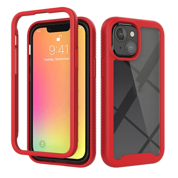 Funda protectora de PC + TPU a prueba de golpes de la serie Starry Sky Solid Color