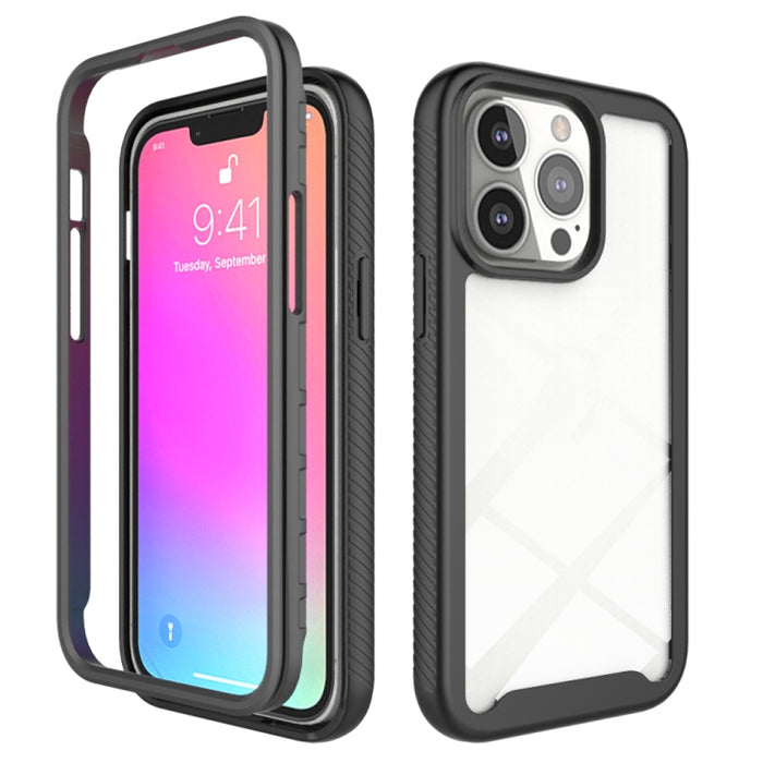 Funda protectora de PC + TPU a prueba de golpes de la serie Starry Sky Solid Color