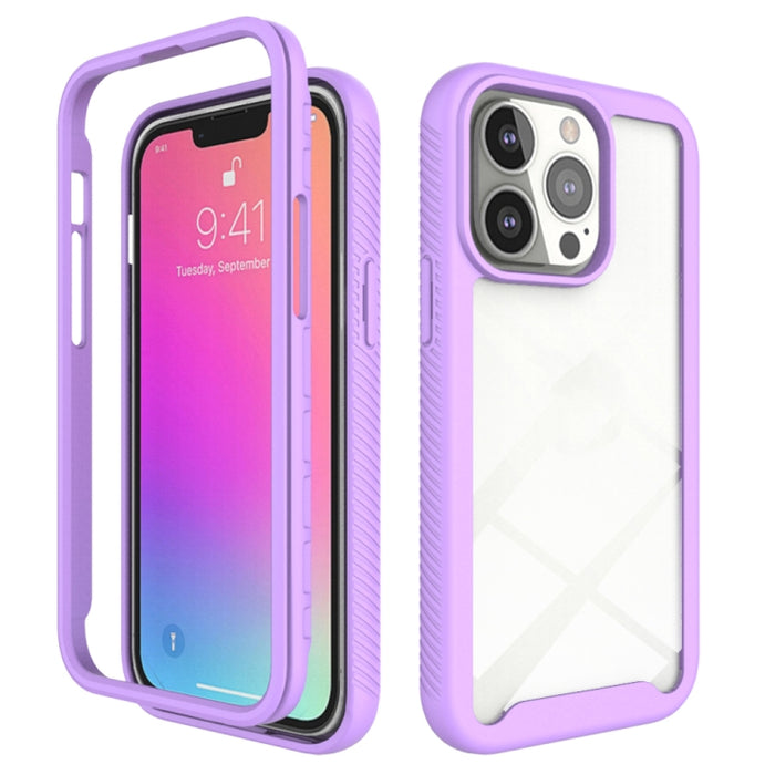 Funda protectora de PC + TPU a prueba de golpes de la serie Starry Sky Solid Color