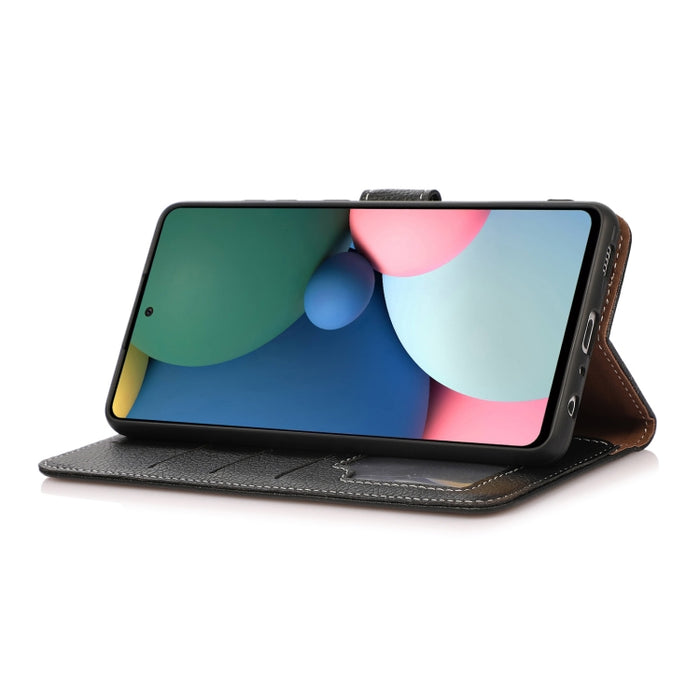 Estuche de cuero con tapa horizontal Litchi Texture PU + TPU con soporte y ranuras para tarjetas y billetera, For Google Pixel 6, For Google Pixel 6 Pro, For Xiaomi Mi 11 Lite, For Xiaomi Redmi Note 10 / Note 10S, For Xiaomi Redmi Note 10 5G / Poco M3 ...