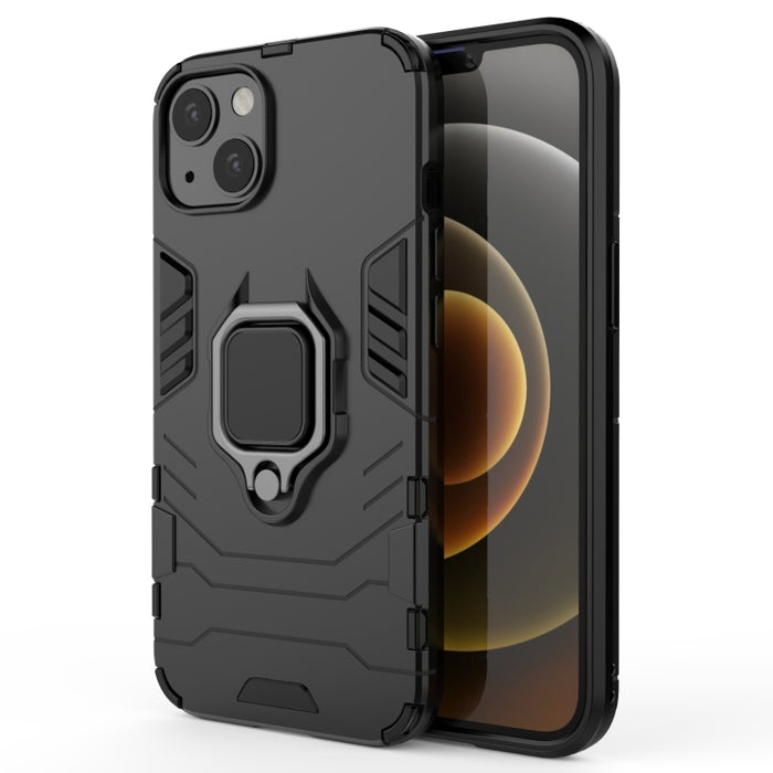 Funda protectora de PC + TPU a prueba de golpes con soporte de anillo magnético