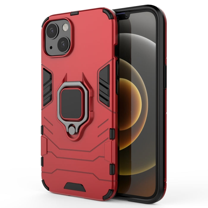 Funda protectora de PC + TPU a prueba de golpes con soporte de anillo magnético