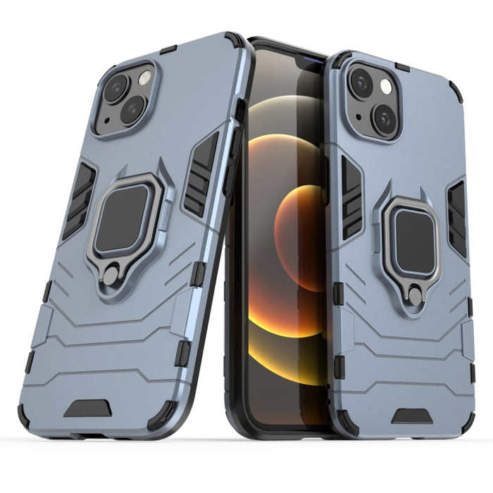 Funda protectora de PC + TPU a prueba de golpes con soporte de anillo magnético
