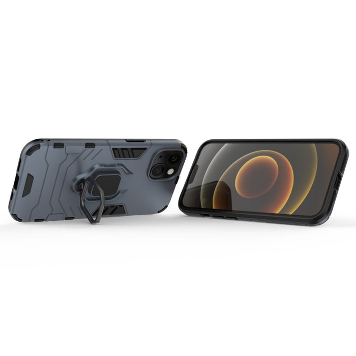 Funda protectora de PC + TPU a prueba de golpes con soporte de anillo magnético