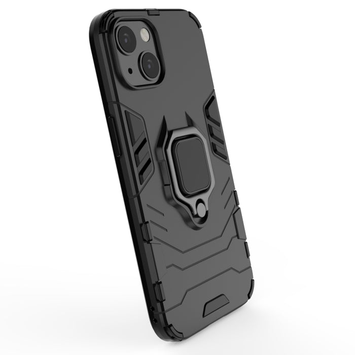 Funda protectora de PC + TPU a prueba de golpes con soporte de anillo magnético