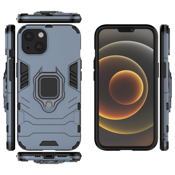 Funda protectora de PC + TPU a prueba de golpes con soporte de anillo magnético
