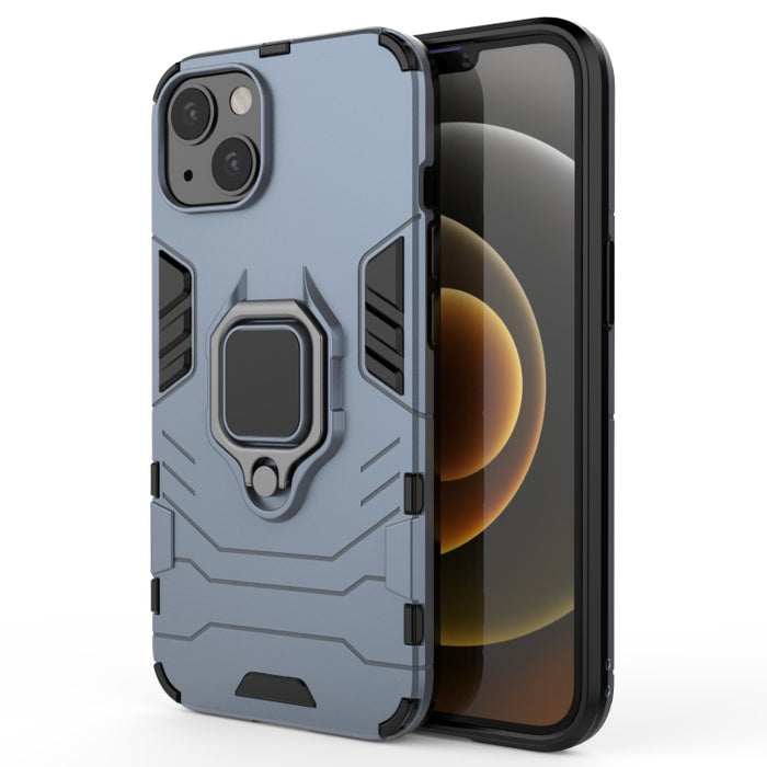 Funda protectora de PC + TPU a prueba de golpes con soporte de anillo magnético