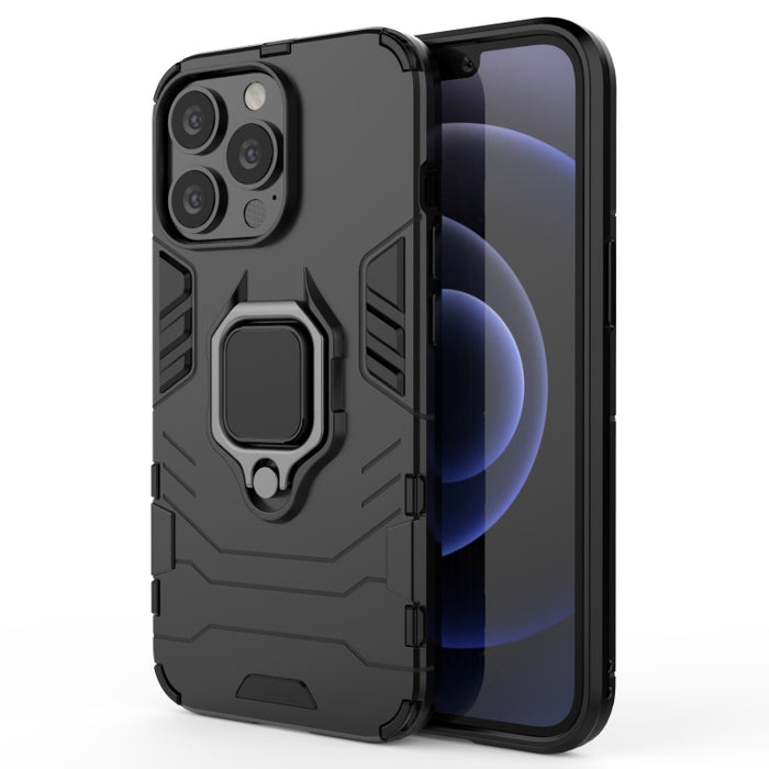 Funda protectora de PC + TPU a prueba de golpes con soporte de anillo magnético