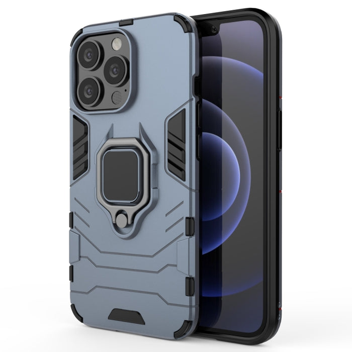 Funda protectora de PC + TPU a prueba de golpes con soporte de anillo magnético