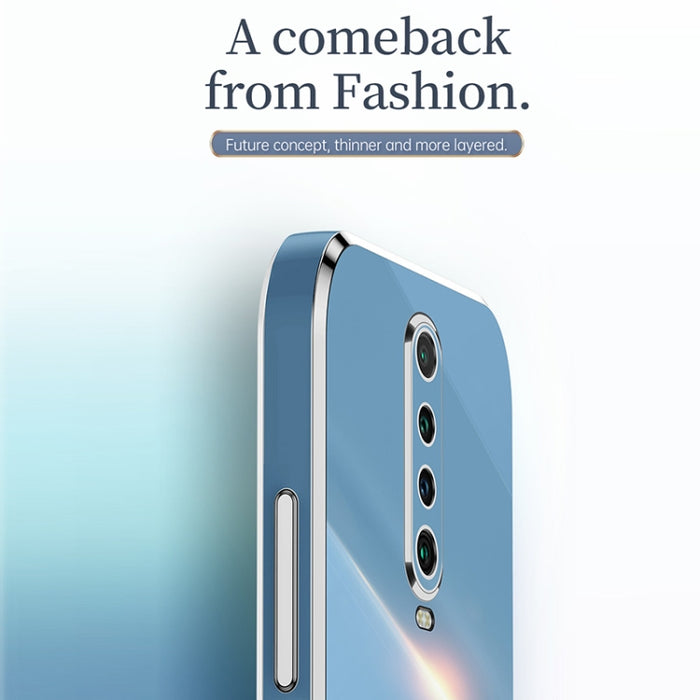 XINLI Straight 6D Plating Gold Edge TPU Estuche a prueba de golpes, For Xiaomi Redmi K30, For Xiaomi Redmi K30 Pro, For Xiaomi Redmi K40, For Xiaomi Redmi Note 8 Pro, For Xiaomi Redmi Note 9 4G, For Xiaomi Redmi Note 9 5G, For Xiaomi Redmi Note 9S     ...