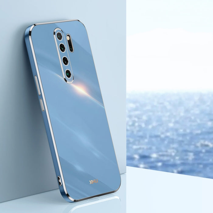 XINLI Straight 6D Plating Gold Edge TPU Estuche a prueba de golpes, For Xiaomi Redmi K30, For Xiaomi Redmi K30 Pro, For Xiaomi Redmi K40, For Xiaomi Redmi Note 8 Pro, For Xiaomi Redmi Note 9 4G, For Xiaomi Redmi Note 9 5G, For Xiaomi Redmi Note 9S     ...