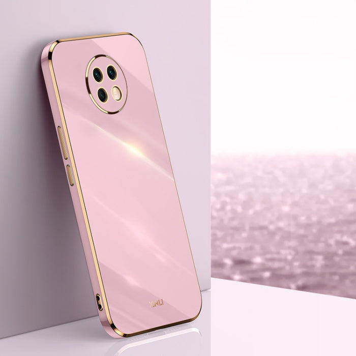 XINLI Straight 6D Plating Gold Edge TPU Estuche a prueba de golpes, For Xiaomi Redmi K30, For Xiaomi Redmi K30 Pro, For Xiaomi Redmi K40, For Xiaomi Redmi Note 8 Pro, For Xiaomi Redmi Note 9 4G, For Xiaomi Redmi Note 9 5G, For Xiaomi Redmi Note 9S     ...