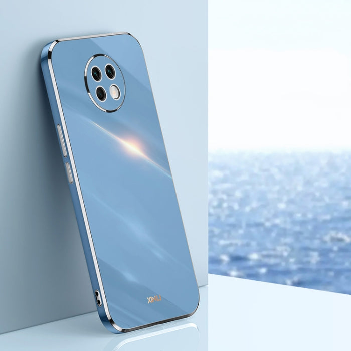 XINLI Straight 6D Plating Gold Edge TPU Estuche a prueba de golpes, For Xiaomi Redmi K30, For Xiaomi Redmi K30 Pro, For Xiaomi Redmi K40, For Xiaomi Redmi Note 8 Pro, For Xiaomi Redmi Note 9 4G, For Xiaomi Redmi Note 9 5G, For Xiaomi Redmi Note 9S     ...