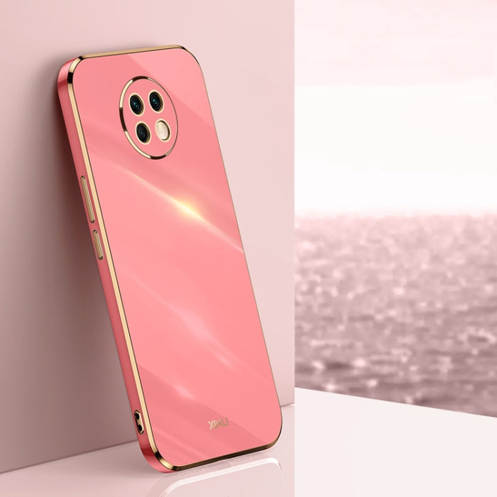 XINLI Straight 6D Plating Gold Edge TPU Estuche a prueba de golpes, For Xiaomi Redmi K30, For Xiaomi Redmi K30 Pro, For Xiaomi Redmi K40, For Xiaomi Redmi Note 8 Pro, For Xiaomi Redmi Note 9 4G, For Xiaomi Redmi Note 9 5G, For Xiaomi Redmi Note 9S     ...