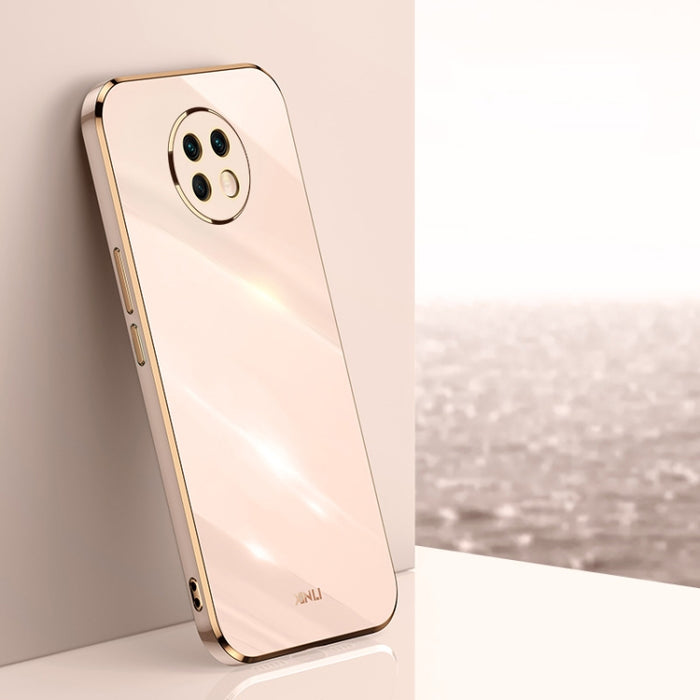 XINLI Straight 6D Plating Gold Edge TPU Estuche a prueba de golpes, For Xiaomi Redmi K30, For Xiaomi Redmi K30 Pro, For Xiaomi Redmi K40, For Xiaomi Redmi Note 8 Pro, For Xiaomi Redmi Note 9 4G, For Xiaomi Redmi Note 9 5G, For Xiaomi Redmi Note 9S     ...
