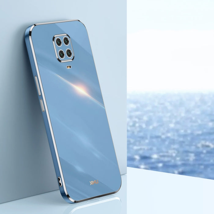 XINLI Straight 6D Plating Gold Edge TPU Estuche a prueba de golpes, For Xiaomi Redmi K30, For Xiaomi Redmi K30 Pro, For Xiaomi Redmi K40, For Xiaomi Redmi Note 8 Pro, For Xiaomi Redmi Note 9 4G, For Xiaomi Redmi Note 9 5G, For Xiaomi Redmi Note 9S     ...