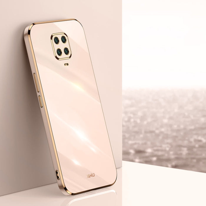 XINLI Straight 6D Plating Gold Edge TPU Estuche a prueba de golpes, For Xiaomi Redmi K30, For Xiaomi Redmi K30 Pro, For Xiaomi Redmi K40, For Xiaomi Redmi Note 8 Pro, For Xiaomi Redmi Note 9 4G, For Xiaomi Redmi Note 9 5G, For Xiaomi Redmi Note 9S     ...