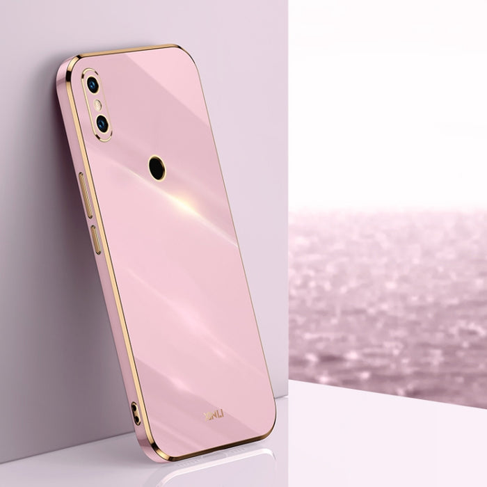 XINLI Straight 6D Plating Gold Edge TPU Estuche a prueba de golpes, For Xiaomi Redmi K30, For Xiaomi Redmi K30 Pro, For Xiaomi Redmi K40, For Xiaomi Redmi Note 8 Pro, For Xiaomi Redmi Note 9 4G, For Xiaomi Redmi Note 9 5G, For Xiaomi Redmi Note 9S     ...