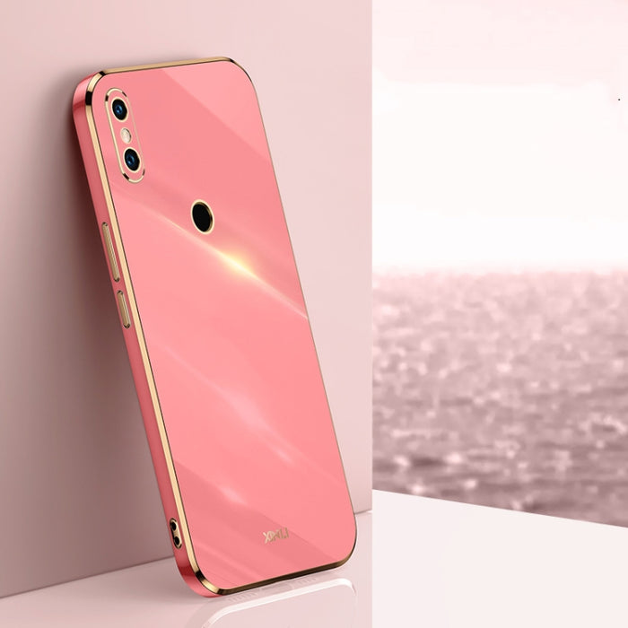 XINLI Straight 6D Plating Gold Edge TPU Estuche a prueba de golpes, For Xiaomi Redmi K30, For Xiaomi Redmi K30 Pro, For Xiaomi Redmi K40, For Xiaomi Redmi Note 8 Pro, For Xiaomi Redmi Note 9 4G, For Xiaomi Redmi Note 9 5G, For Xiaomi Redmi Note 9S     ...