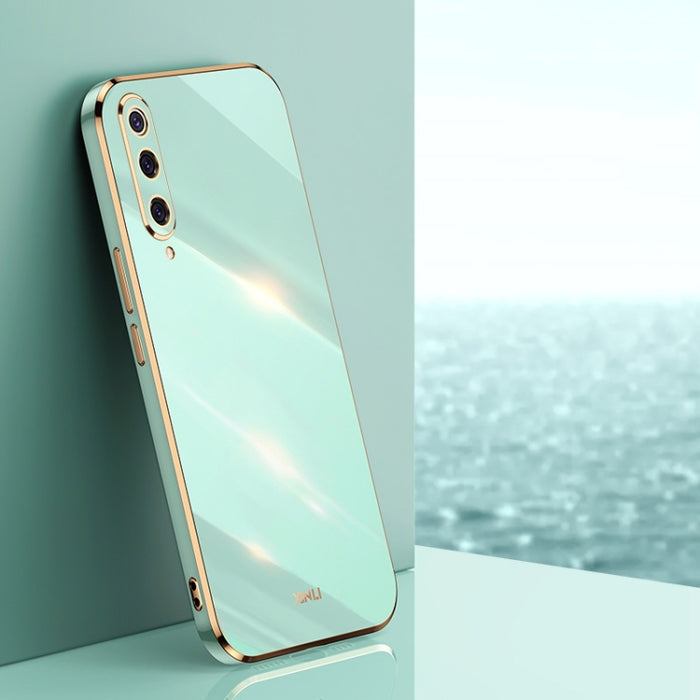 XINLI Straight 6D Plating Gold Edge TPU Estuche a prueba de golpes, For Xiaomi Redmi K30, For Xiaomi Redmi K30 Pro, For Xiaomi Redmi K40, For Xiaomi Redmi Note 8 Pro, For Xiaomi Redmi Note 9 4G, For Xiaomi Redmi Note 9 5G, For Xiaomi Redmi Note 9S     ...