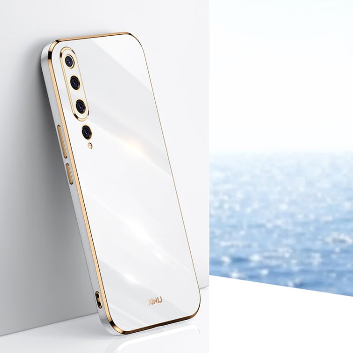 XINLI Straight 6D Plating Gold Edge TPU Estuche a prueba de golpes, For Xiaomi Redmi K30, For Xiaomi Redmi K30 Pro, For Xiaomi Redmi K40, For Xiaomi Redmi Note 8 Pro, For Xiaomi Redmi Note 9 4G, For Xiaomi Redmi Note 9 5G, For Xiaomi Redmi Note 9S     ...