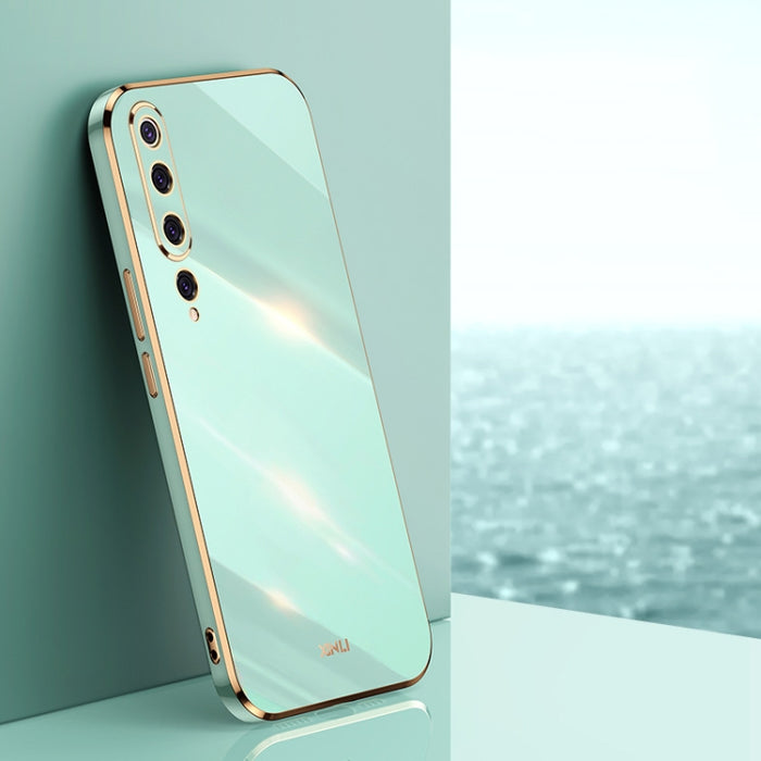XINLI Straight 6D Plating Gold Edge TPU Estuche a prueba de golpes, For Xiaomi Redmi K30, For Xiaomi Redmi K30 Pro, For Xiaomi Redmi K40, For Xiaomi Redmi Note 8 Pro, For Xiaomi Redmi Note 9 4G, For Xiaomi Redmi Note 9 5G, For Xiaomi Redmi Note 9S     ...