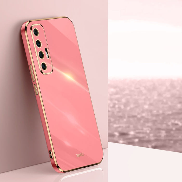 XINLI Straight 6D Plating Gold Edge TPU Estuche a prueba de golpes, For Xiaomi Redmi K30, For Xiaomi Redmi K30 Pro, For Xiaomi Redmi K40, For Xiaomi Redmi Note 8 Pro, For Xiaomi Redmi Note 9 4G, For Xiaomi Redmi Note 9 5G, For Xiaomi Redmi Note 9S     ...