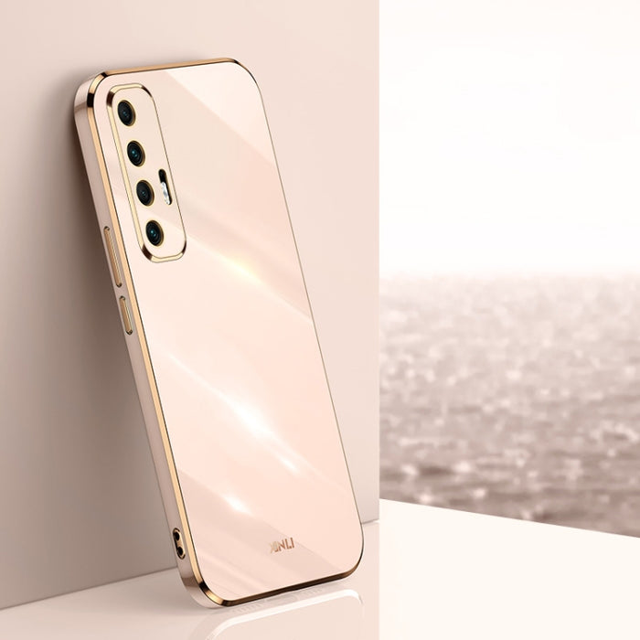 XINLI Straight 6D Plating Gold Edge TPU Estuche a prueba de golpes, For Xiaomi Redmi K30, For Xiaomi Redmi K30 Pro, For Xiaomi Redmi K40, For Xiaomi Redmi Note 8 Pro, For Xiaomi Redmi Note 9 4G, For Xiaomi Redmi Note 9 5G, For Xiaomi Redmi Note 9S     ...