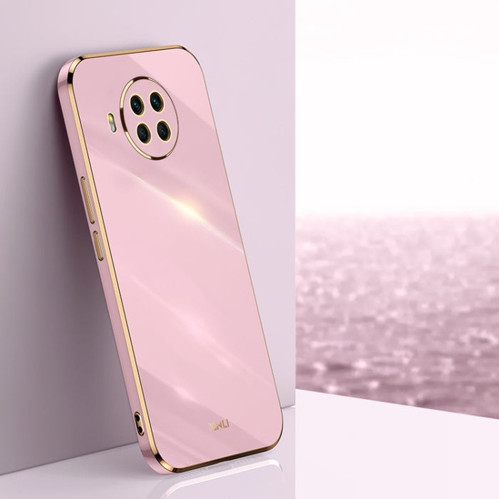 XINLI Straight 6D Plating Gold Edge TPU Estuche a prueba de golpes, For Xiaomi Redmi K30, For Xiaomi Redmi K30 Pro, For Xiaomi Redmi K40, For Xiaomi Redmi Note 8 Pro, For Xiaomi Redmi Note 9 4G, For Xiaomi Redmi Note 9 5G, For Xiaomi Redmi Note 9S     ...