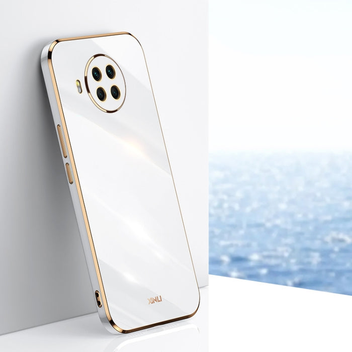 XINLI Straight 6D Plating Gold Edge TPU Estuche a prueba de golpes, For Xiaomi Redmi K30, For Xiaomi Redmi K30 Pro, For Xiaomi Redmi K40, For Xiaomi Redmi Note 8 Pro, For Xiaomi Redmi Note 9 4G, For Xiaomi Redmi Note 9 5G, For Xiaomi Redmi Note 9S     ...