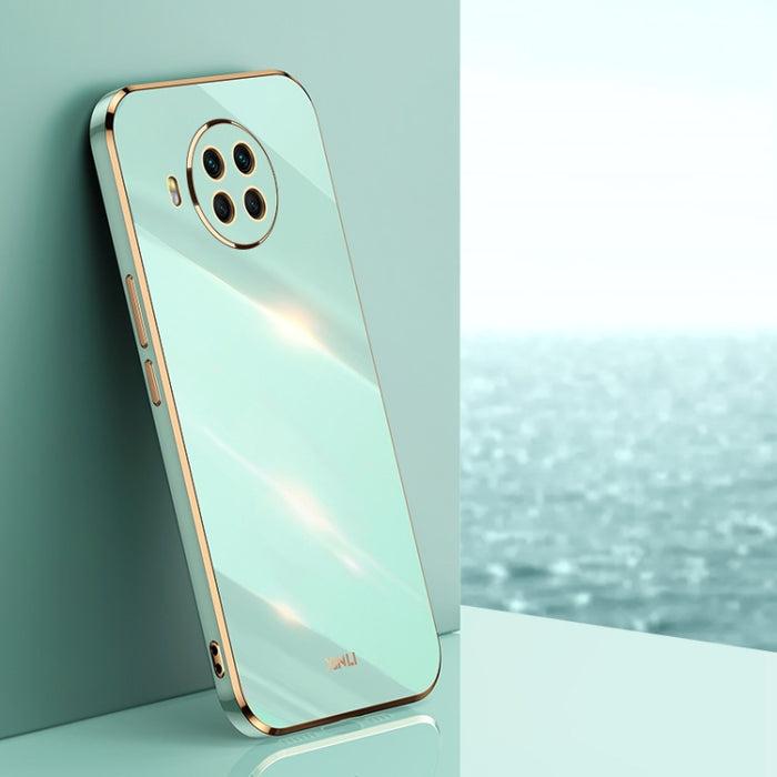 XINLI Straight 6D Plating Gold Edge TPU Estuche a prueba de golpes, For Xiaomi Redmi K30, For Xiaomi Redmi K30 Pro, For Xiaomi Redmi K40, For Xiaomi Redmi Note 8 Pro, For Xiaomi Redmi Note 9 4G, For Xiaomi Redmi Note 9 5G, For Xiaomi Redmi Note 9S     ...
