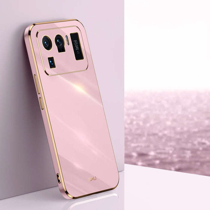 XINLI Straight 6D Plating Gold Edge TPU Estuche a prueba de golpes, For Xiaomi Redmi K30, For Xiaomi Redmi K30 Pro, For Xiaomi Redmi K40, For Xiaomi Redmi Note 8 Pro, For Xiaomi Redmi Note 9 4G, For Xiaomi Redmi Note 9 5G, For Xiaomi Redmi Note 9S     ...