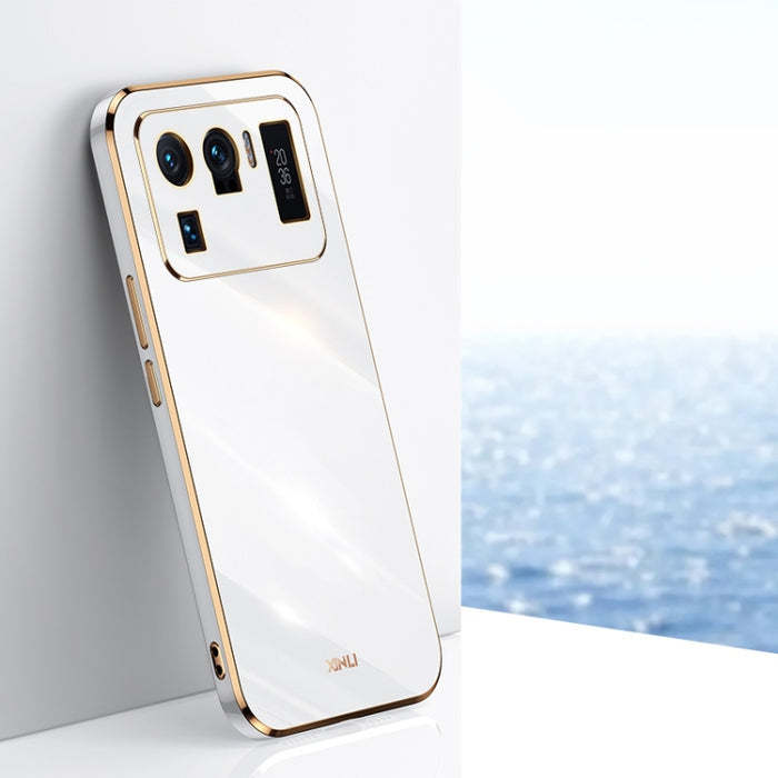 XINLI Straight 6D Plating Gold Edge TPU Estuche a prueba de golpes, For Xiaomi Redmi K30, For Xiaomi Redmi K30 Pro, For Xiaomi Redmi K40, For Xiaomi Redmi Note 8 Pro, For Xiaomi Redmi Note 9 4G, For Xiaomi Redmi Note 9 5G, For Xiaomi Redmi Note 9S     ...